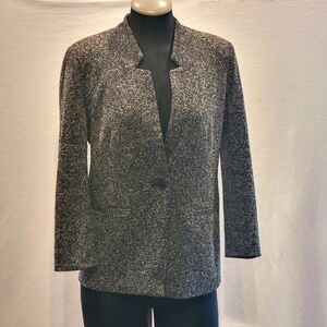 Lucky Brand Women's Small Heathered black/white
